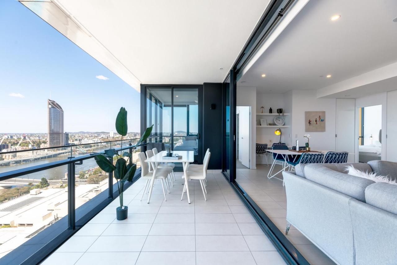 South Bank River And City View Apartment Brisbane Exterior photo