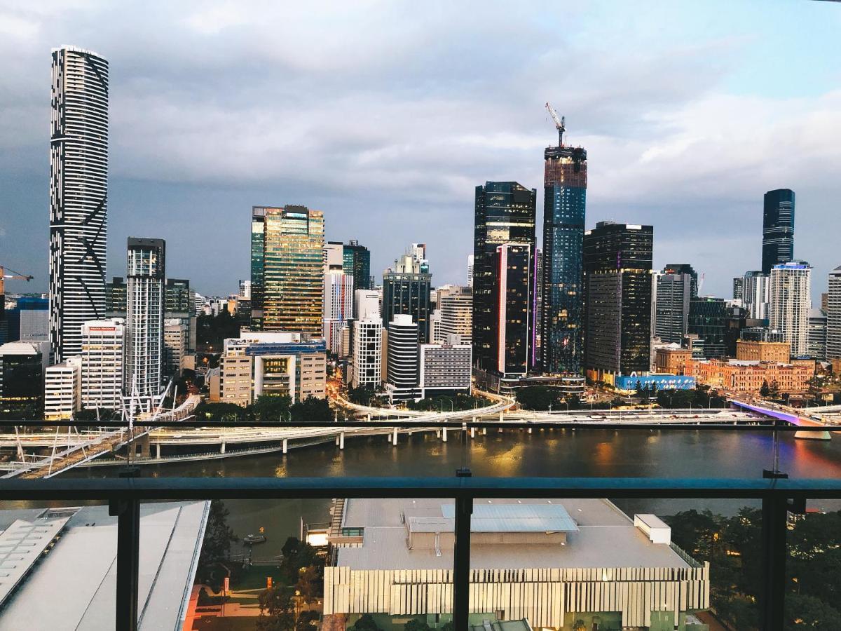 South Bank River And City View Apartment Brisbane Exterior photo